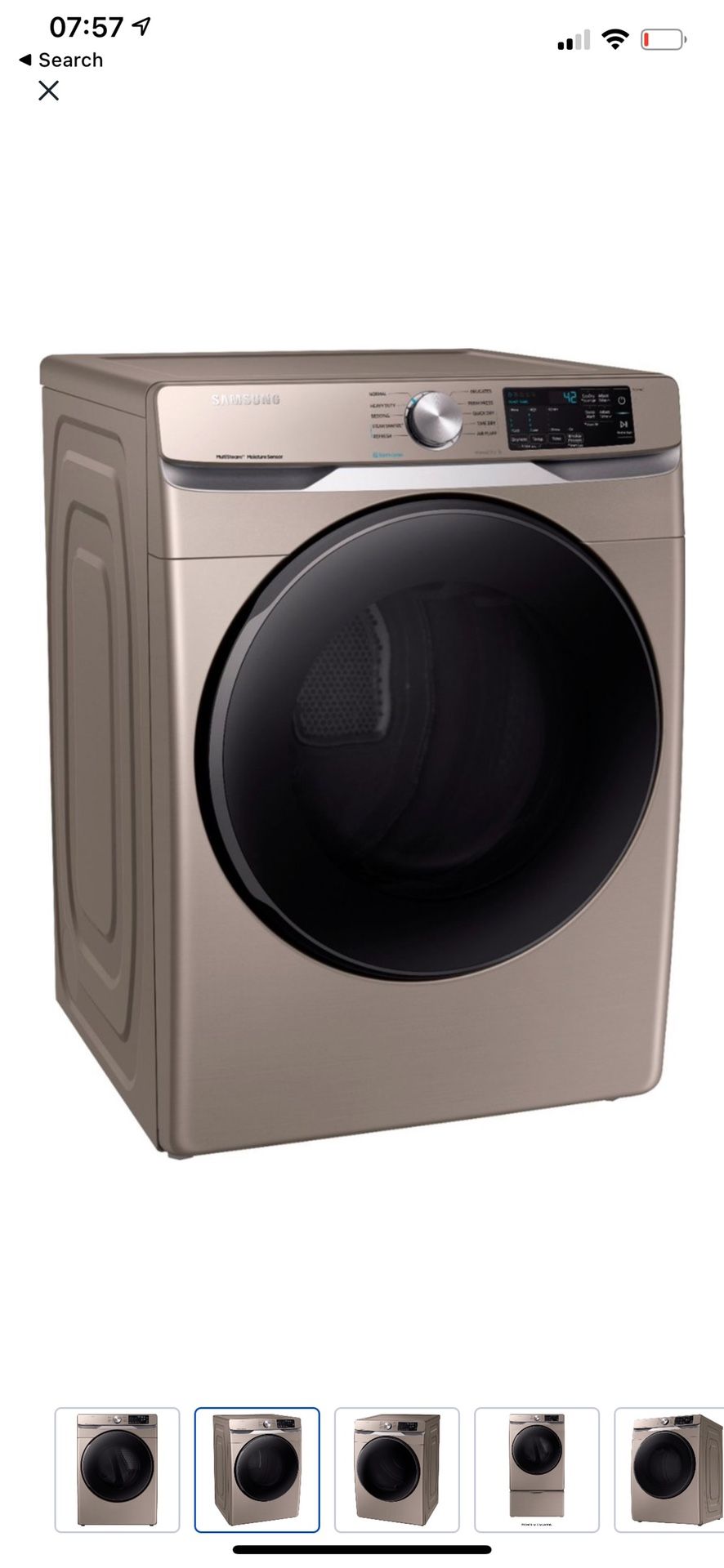 Samsung Gas Dryer, Like New