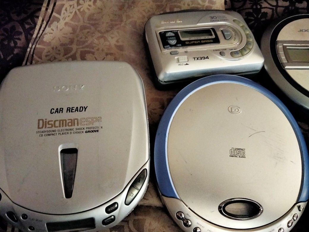 Portable Vintage Cd/Am/ Fm Players For Sale