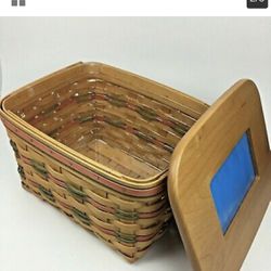 Longaberger Mother’s Day Memories Basket With Lid Thumbnail