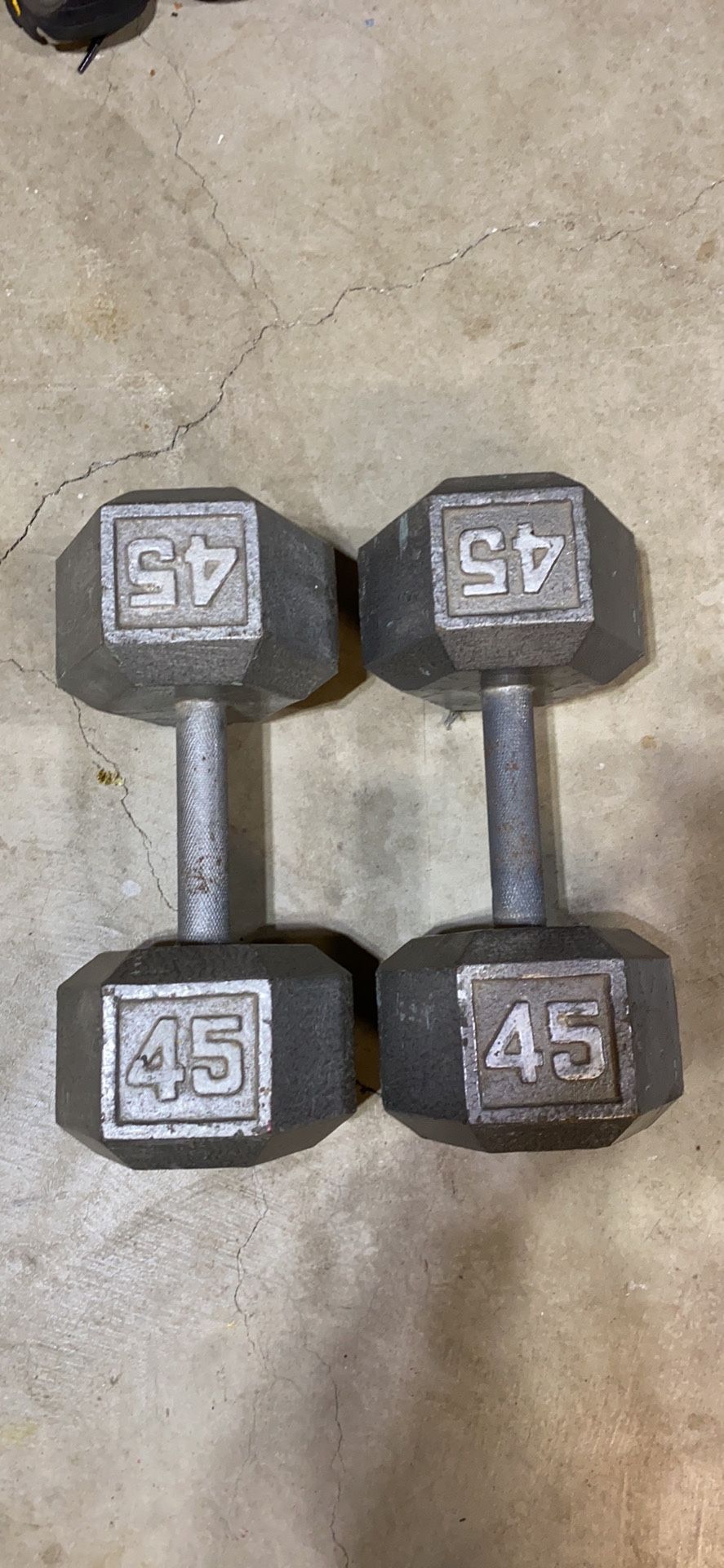 Dumbbells / Weights 45pds