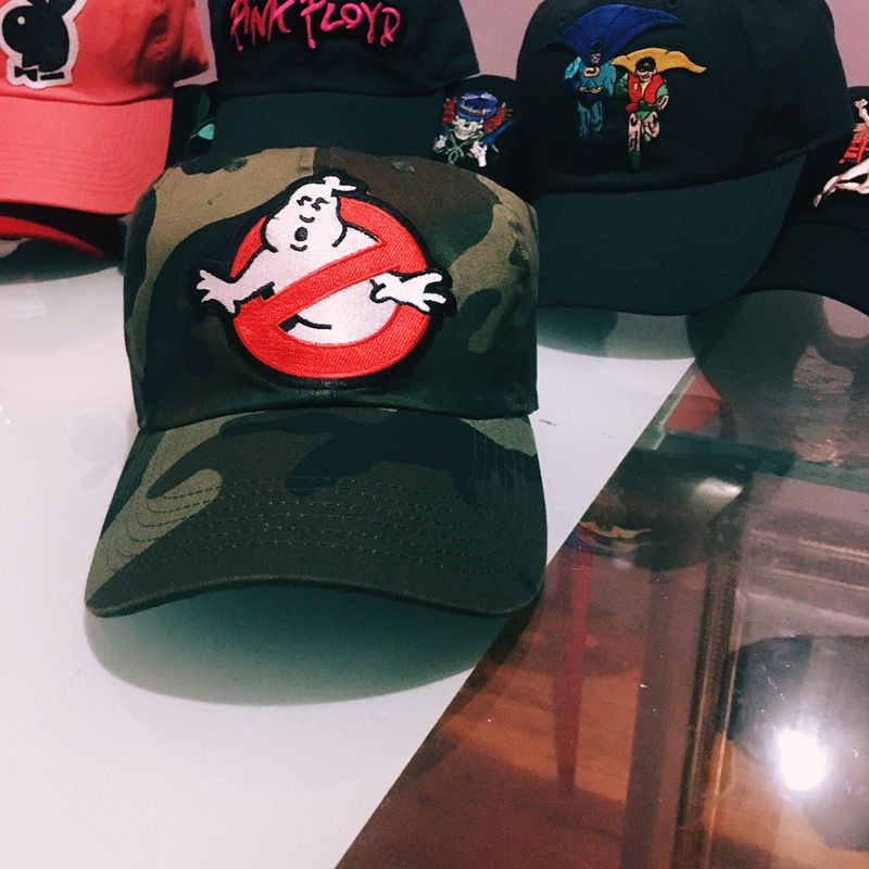 Ghost buster camo dad hat