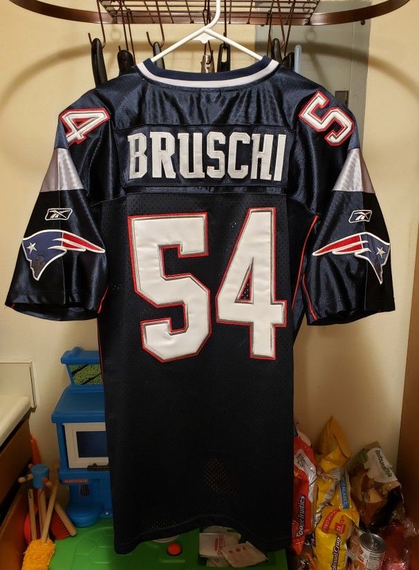 NFL New England Patriots Tedy Bruschi#54 Stitched Jersey Brand Reebok Size 54