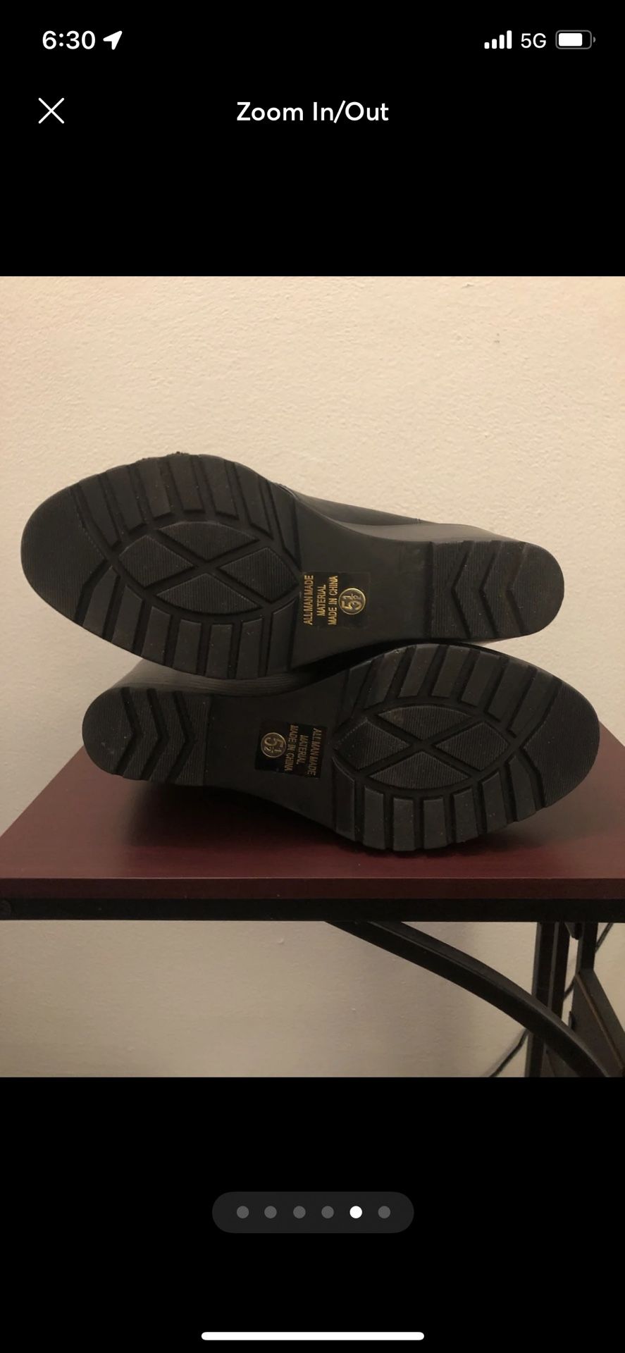 Black 5.5 Booties