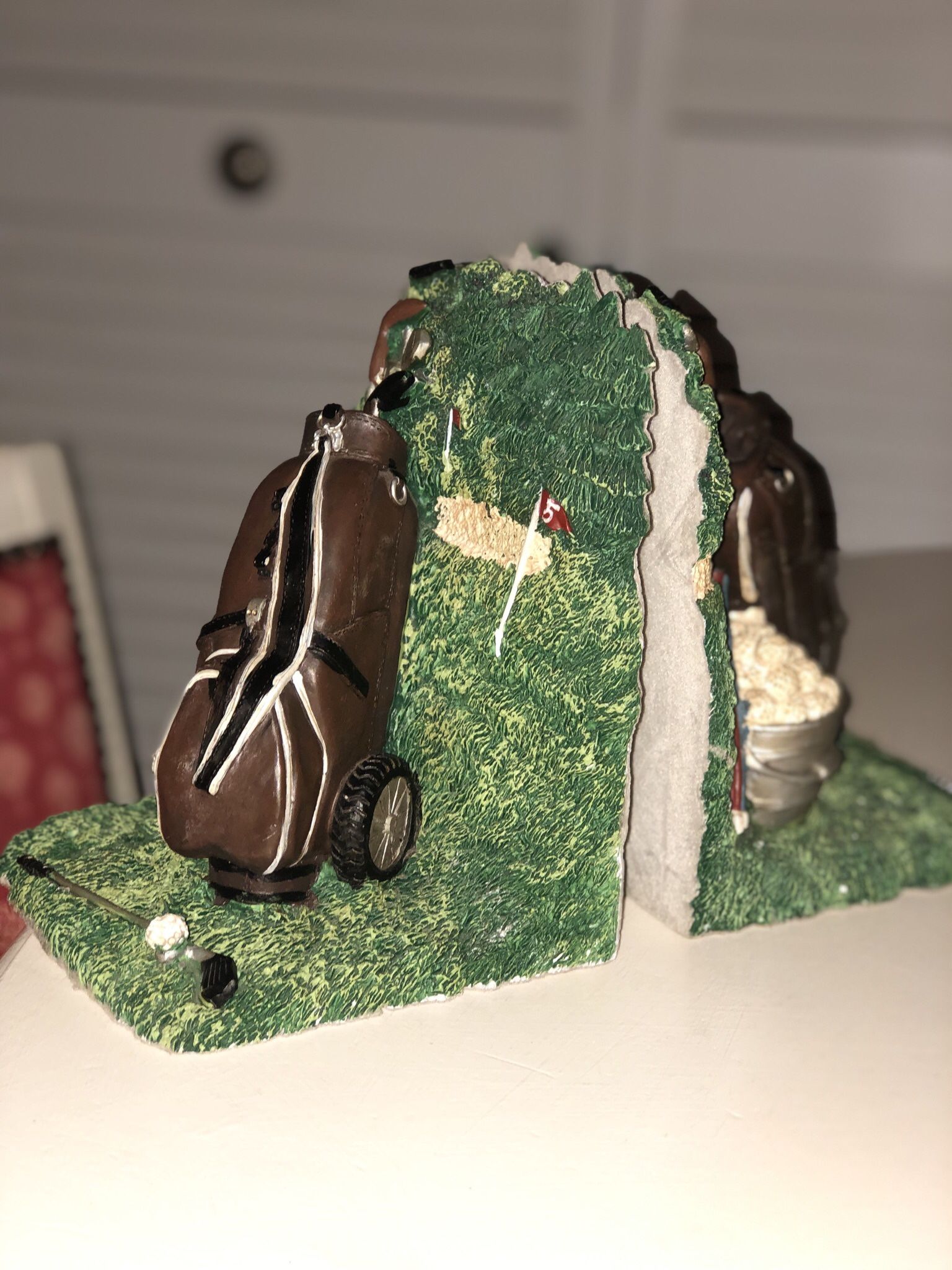 Golf Book Ends