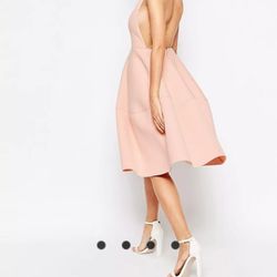 Asos Dress/ Brand New Dress/ Blush Color/ Size 4 In Petite  Thumbnail