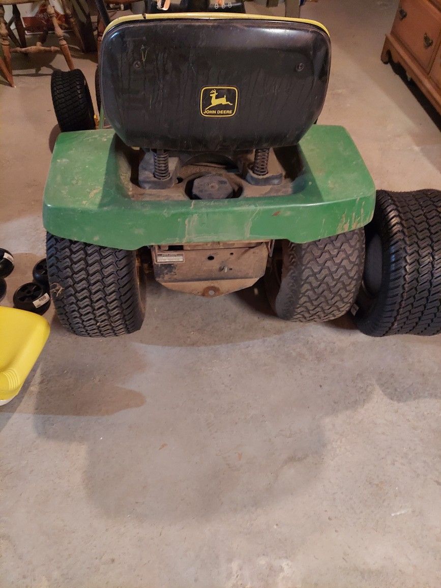 For Sale.. Have All New Tires, Deck Wheels And Seat. Recently Repaired.. Receipts Available. Works And Runs Excellent. Just Needs Hood Cover. $1000