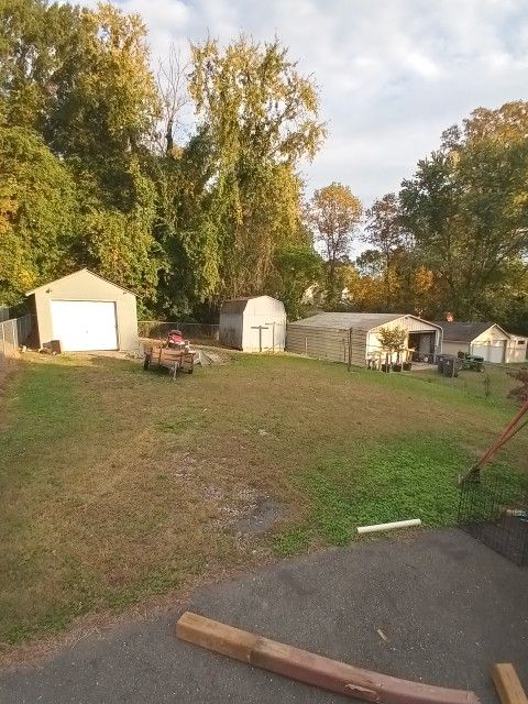 "Moved" Job Done 10'×12' Shed Out Building Moved, "NOT FOR SELL"!