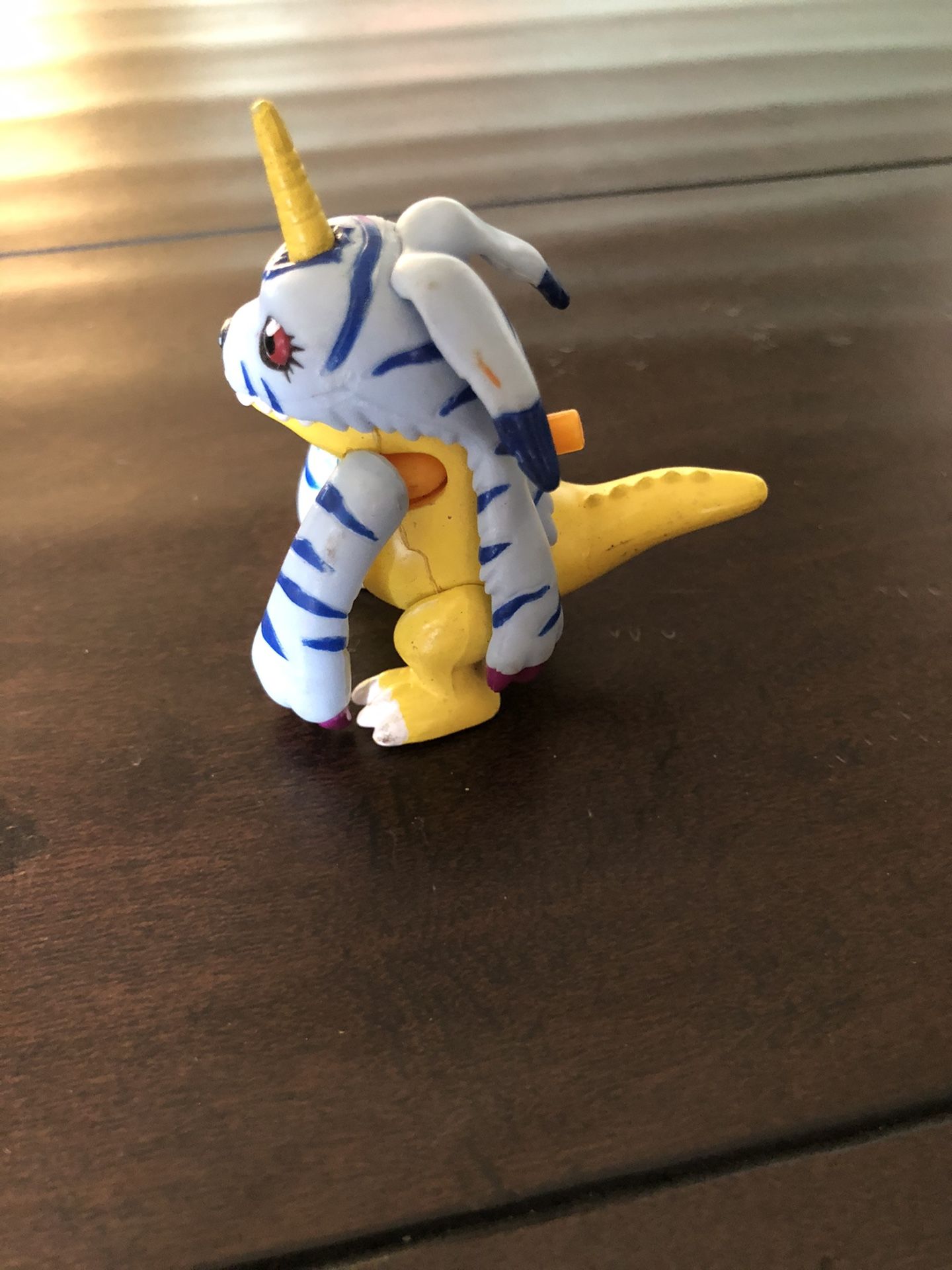 Vintage 1999 Bandai Digital Digimon Monster Gabumon Figure Moving Arms