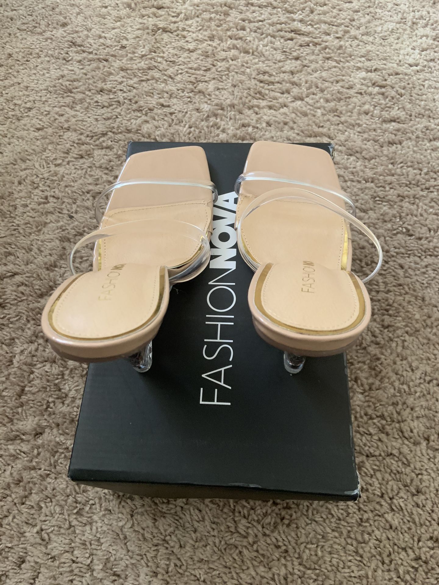 Fashion Nova Sandal Wedge Heel
