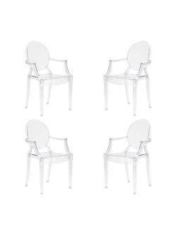 Acrylic Clear Modern Ghost Chairs Thumbnail