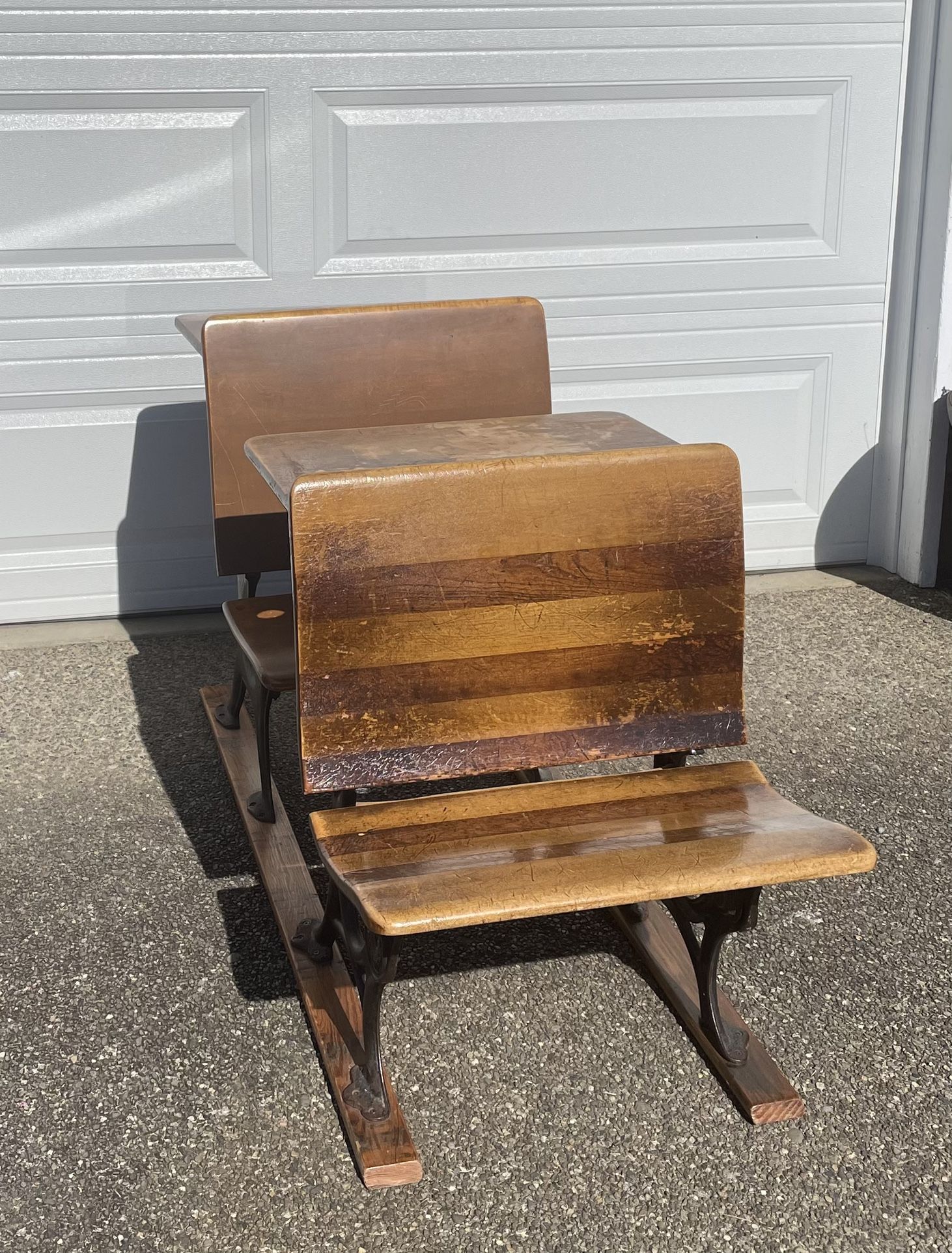 Antique School Desk