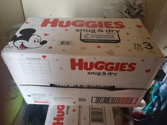 Huggies Diapers Size 3 And 5 Thumbnail