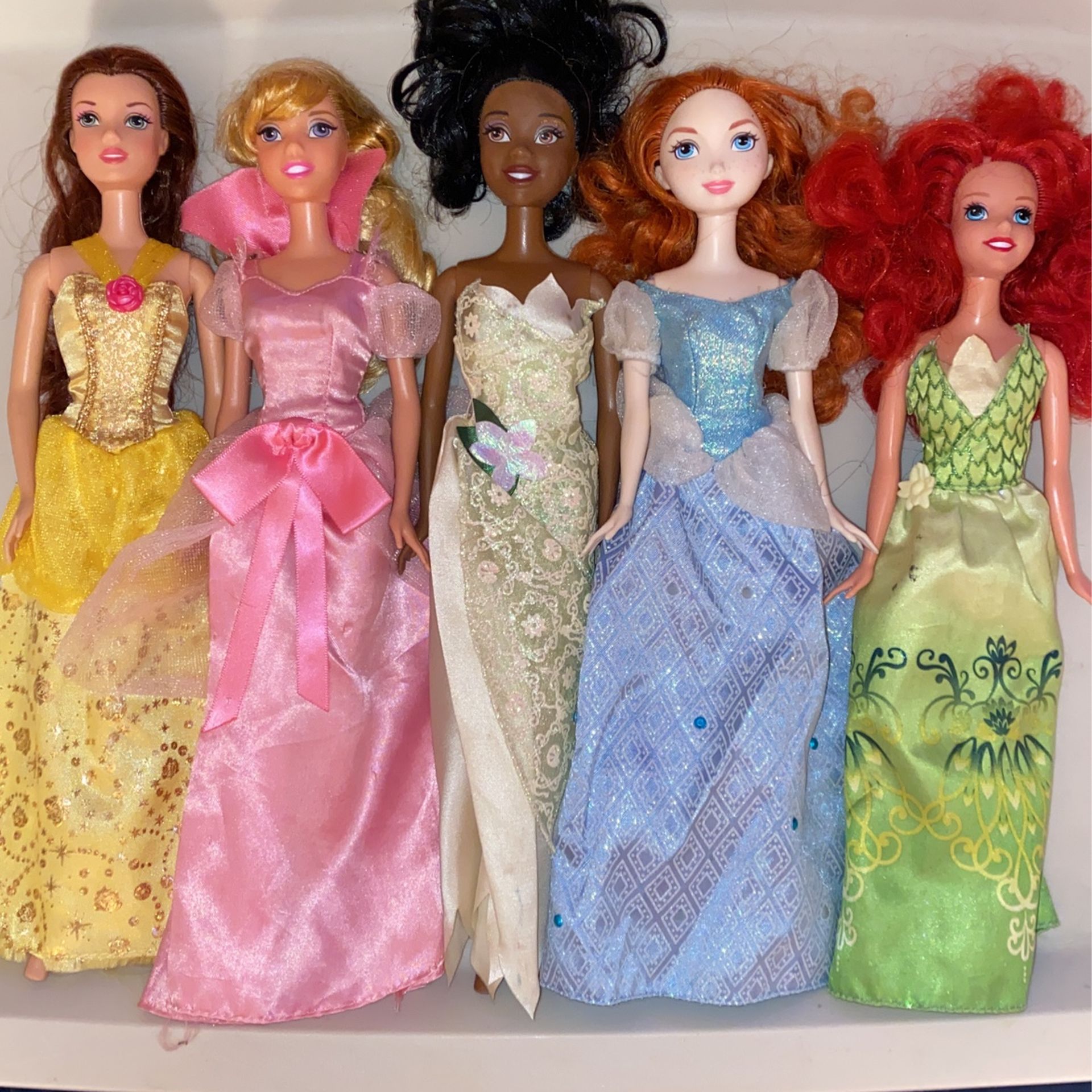 Disney Princess Dolls All 5 For $10