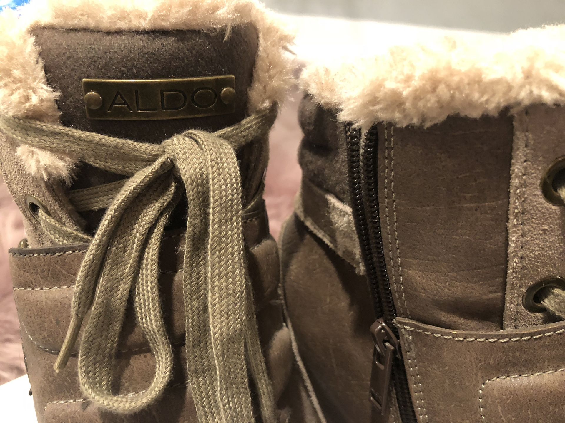 Brand NEW ALDO wedged boots!
