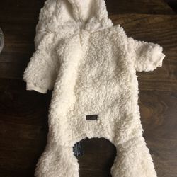 Ugg Dog Sherpa Coat/Costume Removeable Hood Size Medium Thumbnail