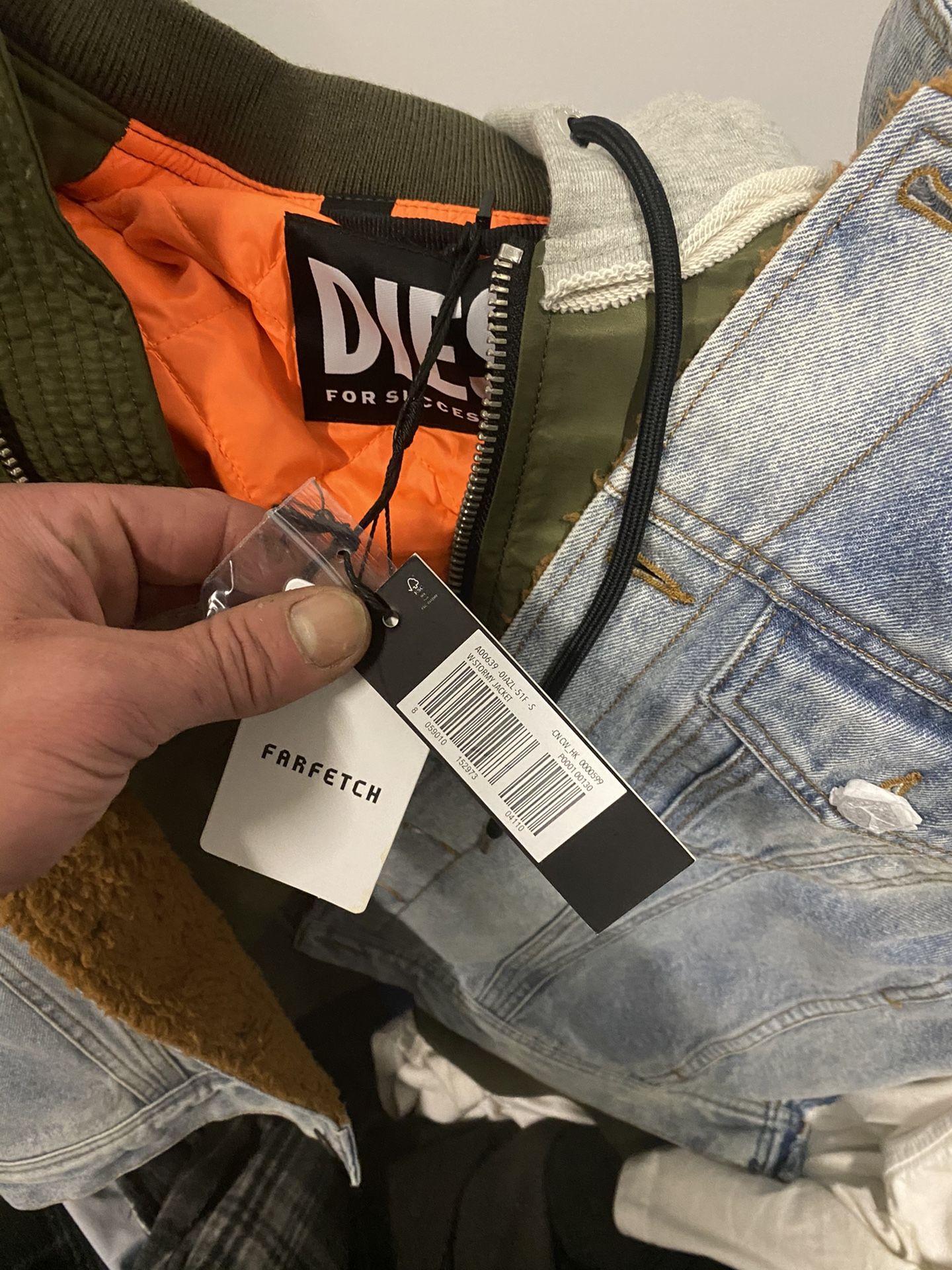 Diesel denim jacket 2020 season new