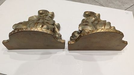 Carved Corbel Wall Shelves by Decoline New York hand made Thumbnail