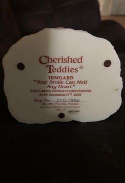 Cherished Teddies “Your smile can melt any heart” Thumbnail