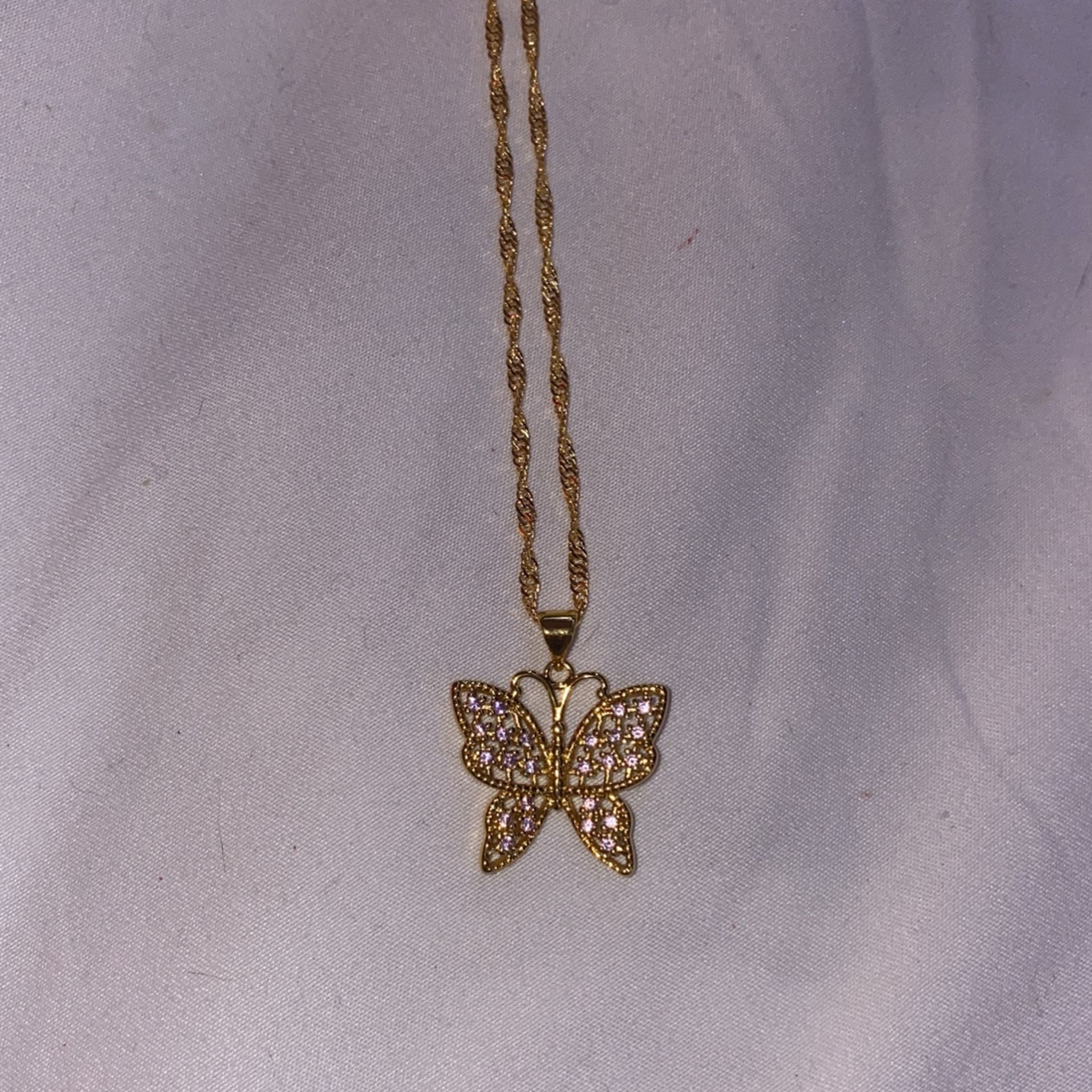 butterfly necklace