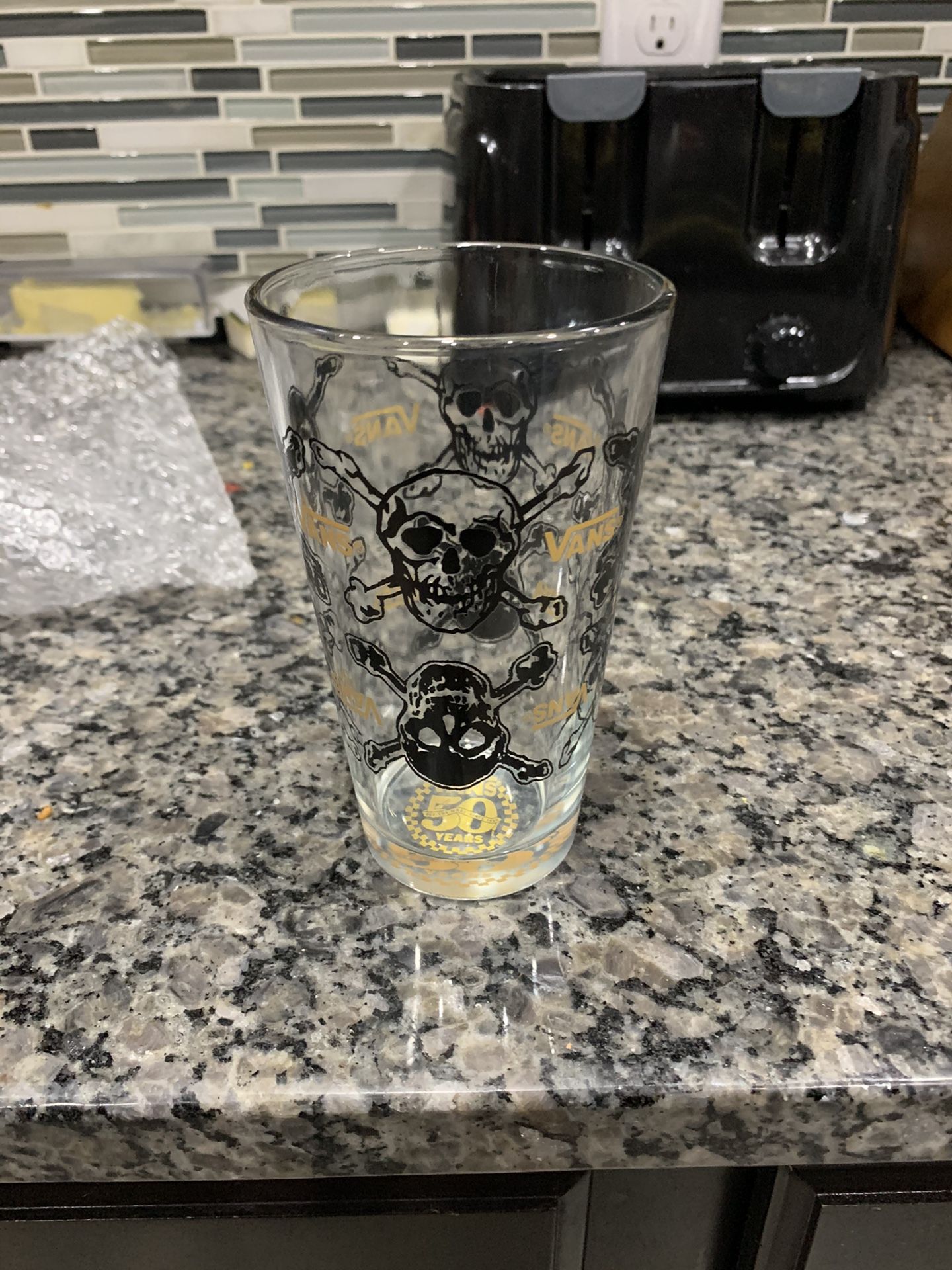 Vans collectible glasses. Set of 4 And Misc
