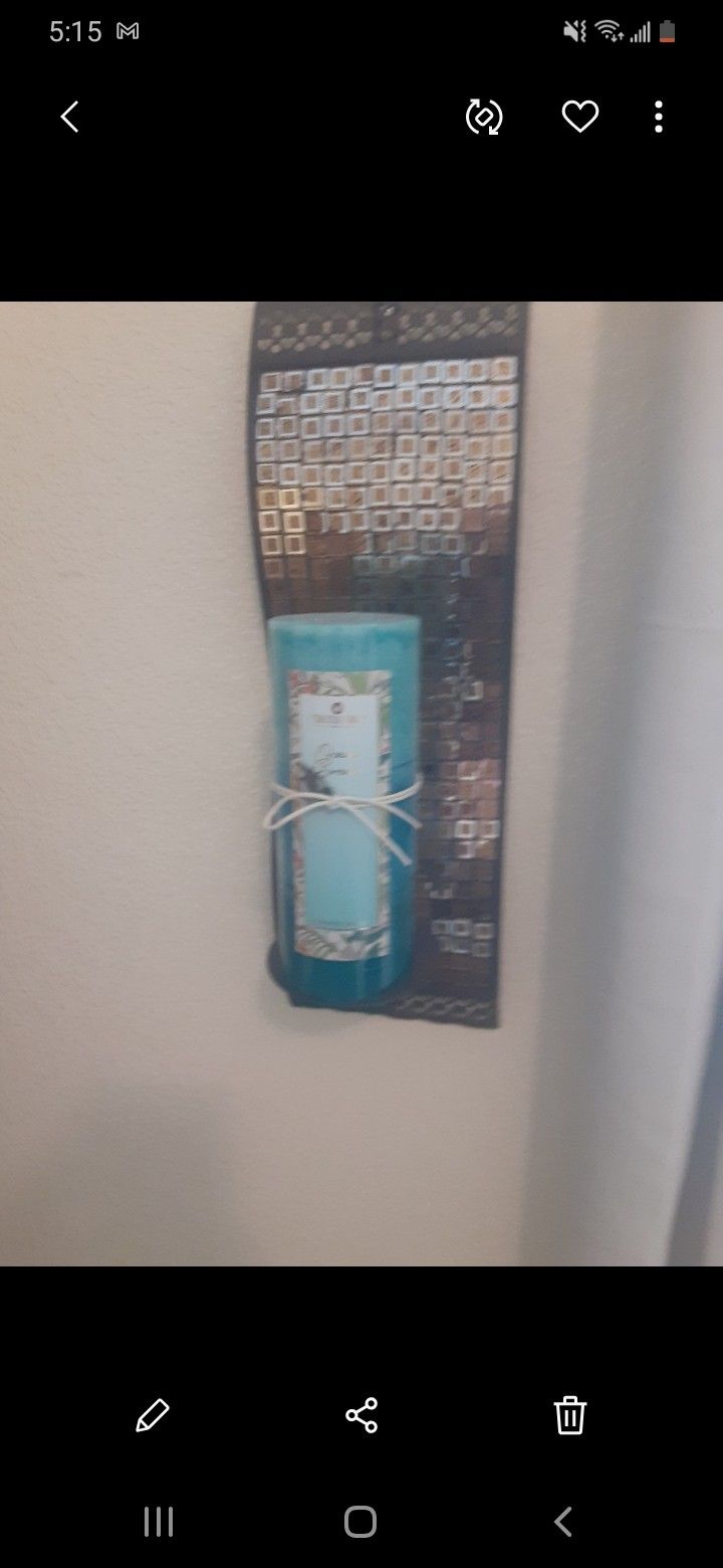 Wall Sconce/ Candle holders!