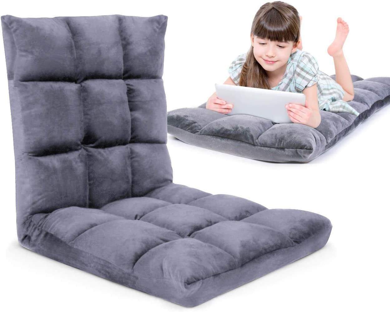 Adjustable Gaming Floor Sofa, Chair for Adults & Kids