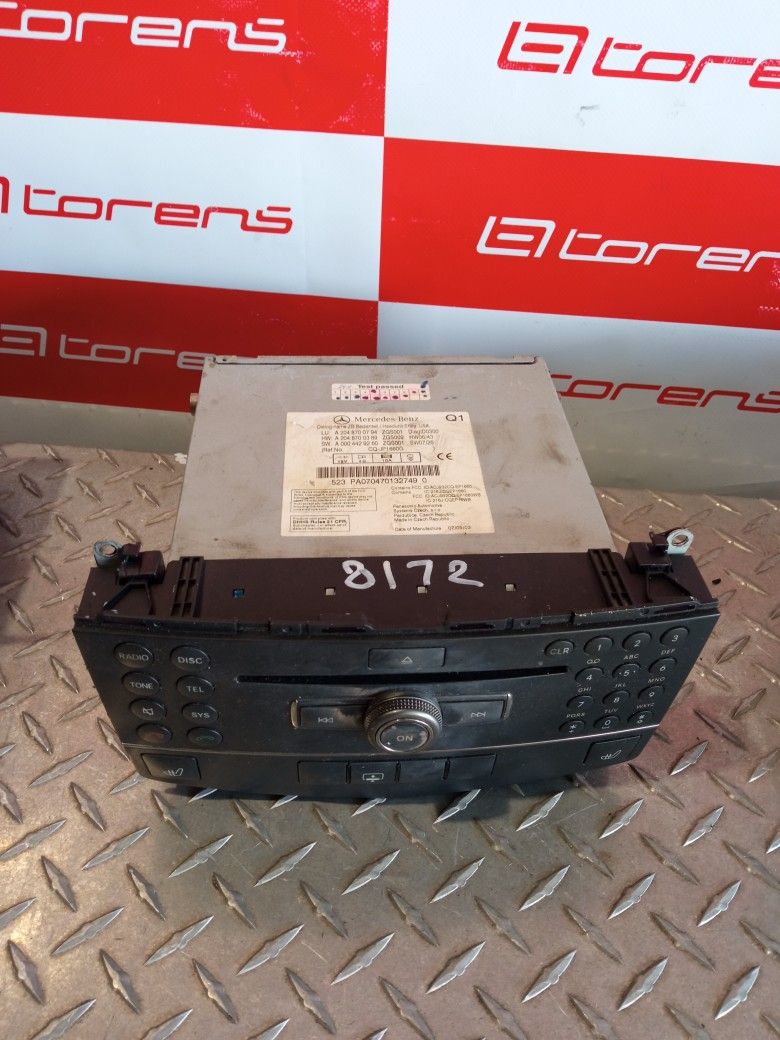 Multimedia System For 2008 Mercedes C-Class Stock 28172