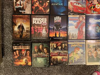 Collection/Lot Of 33 DVD Items, Including Movies and Seasons of TV Series Thumbnail