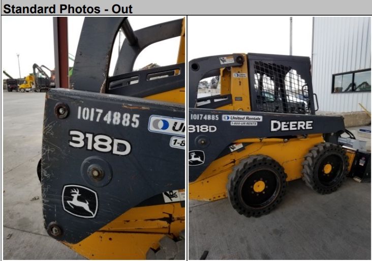 2013 John Deere 318D skid steer with hand controls financing available