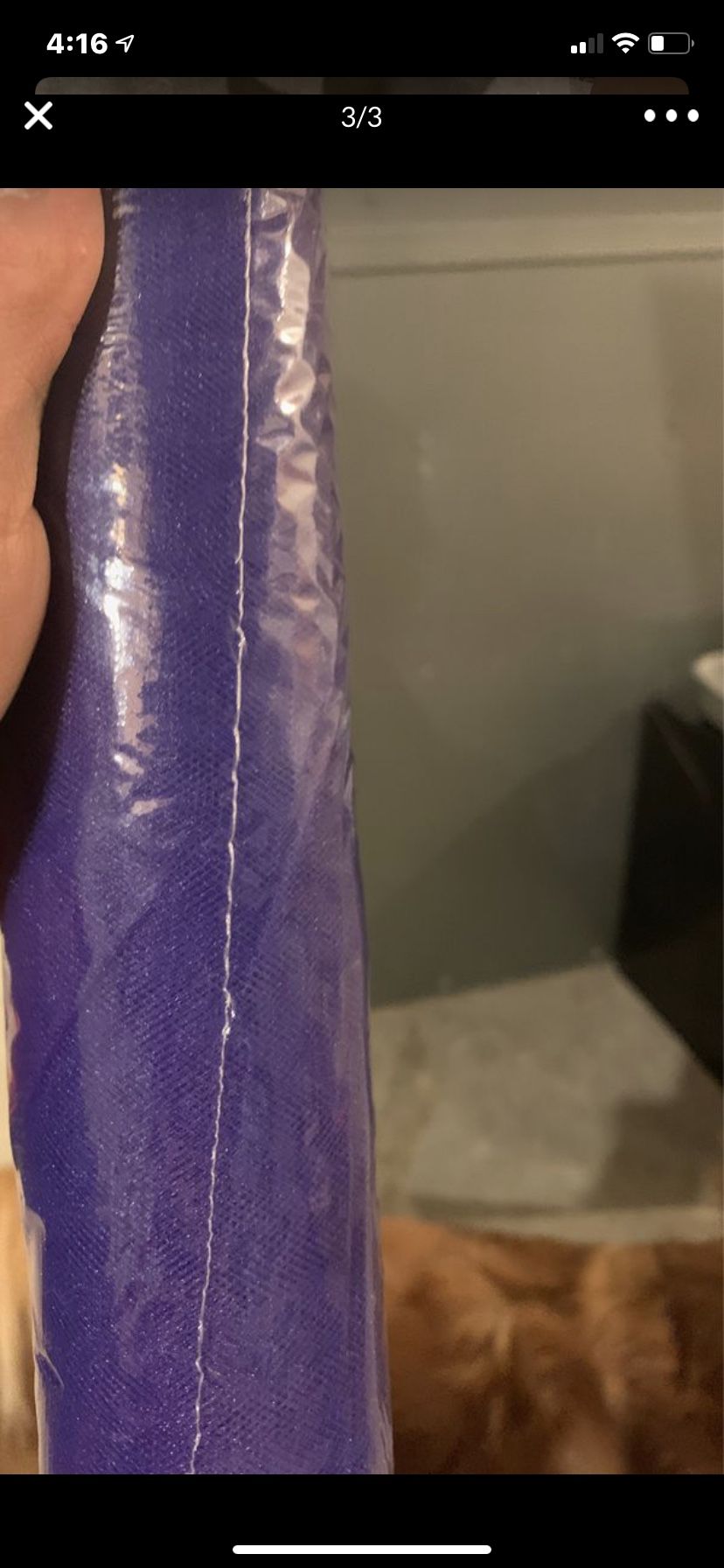 Brand new Purple nylon tulle 5 yards x 54” wide