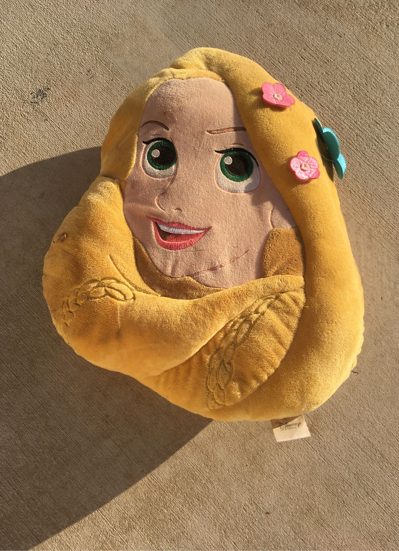 Rapunzel pillow