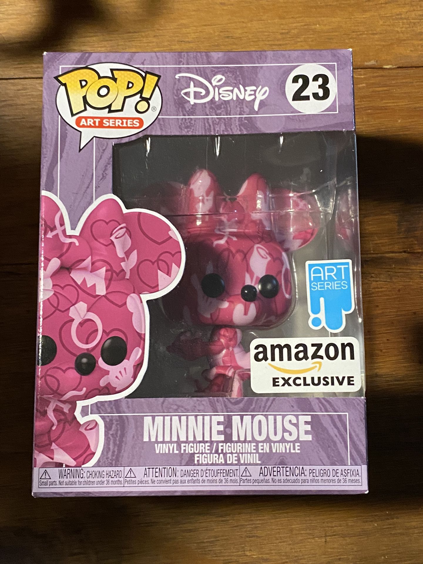 Minnie Mouse Art Series Amazon Exclusive Disney Funko Pop