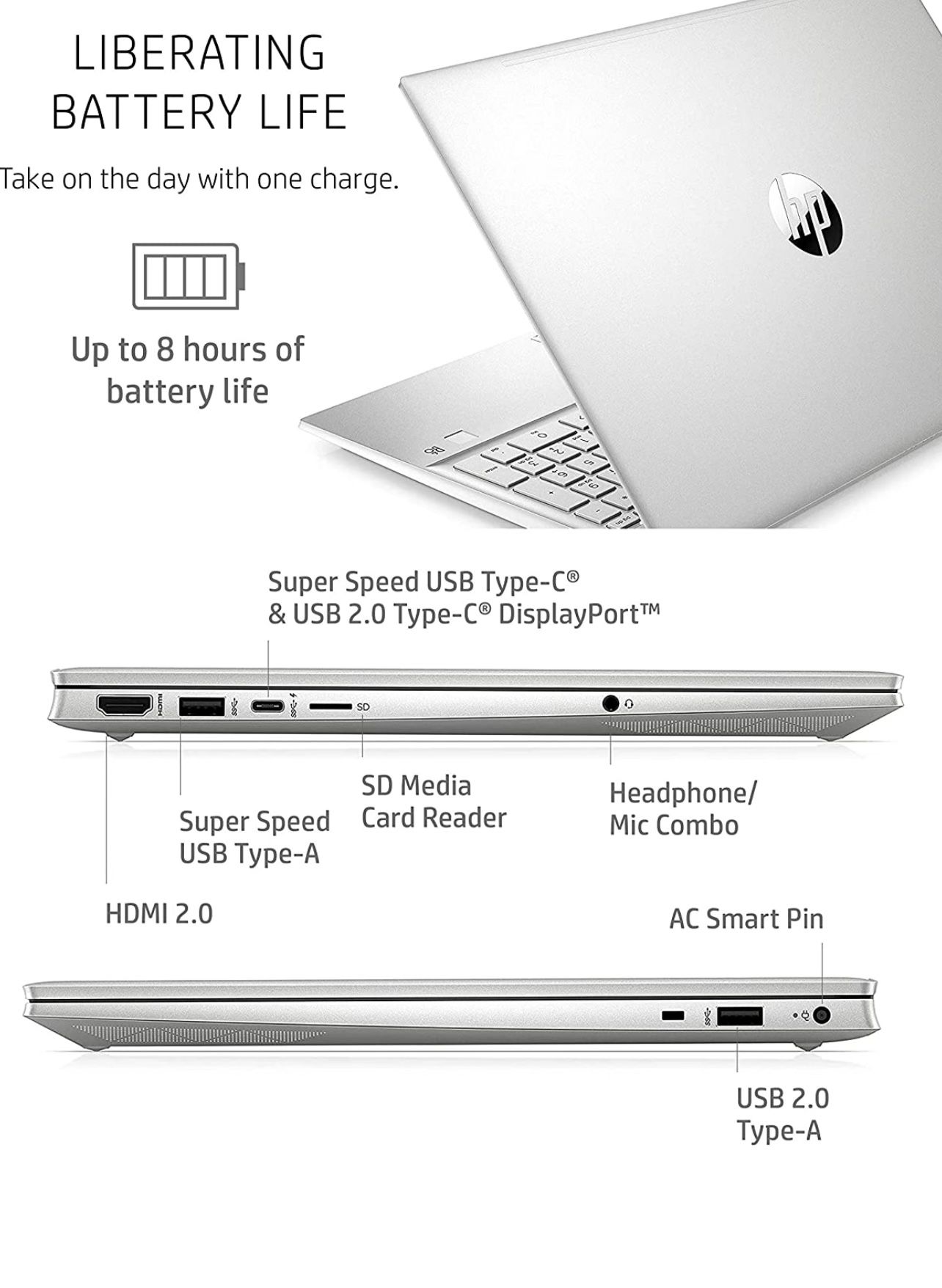 HP Pavilion 15 Laptop 11 Gen Intel Core i7 