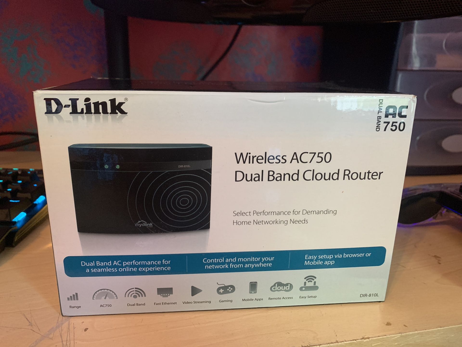 Wireless ac750 dual band cloud router