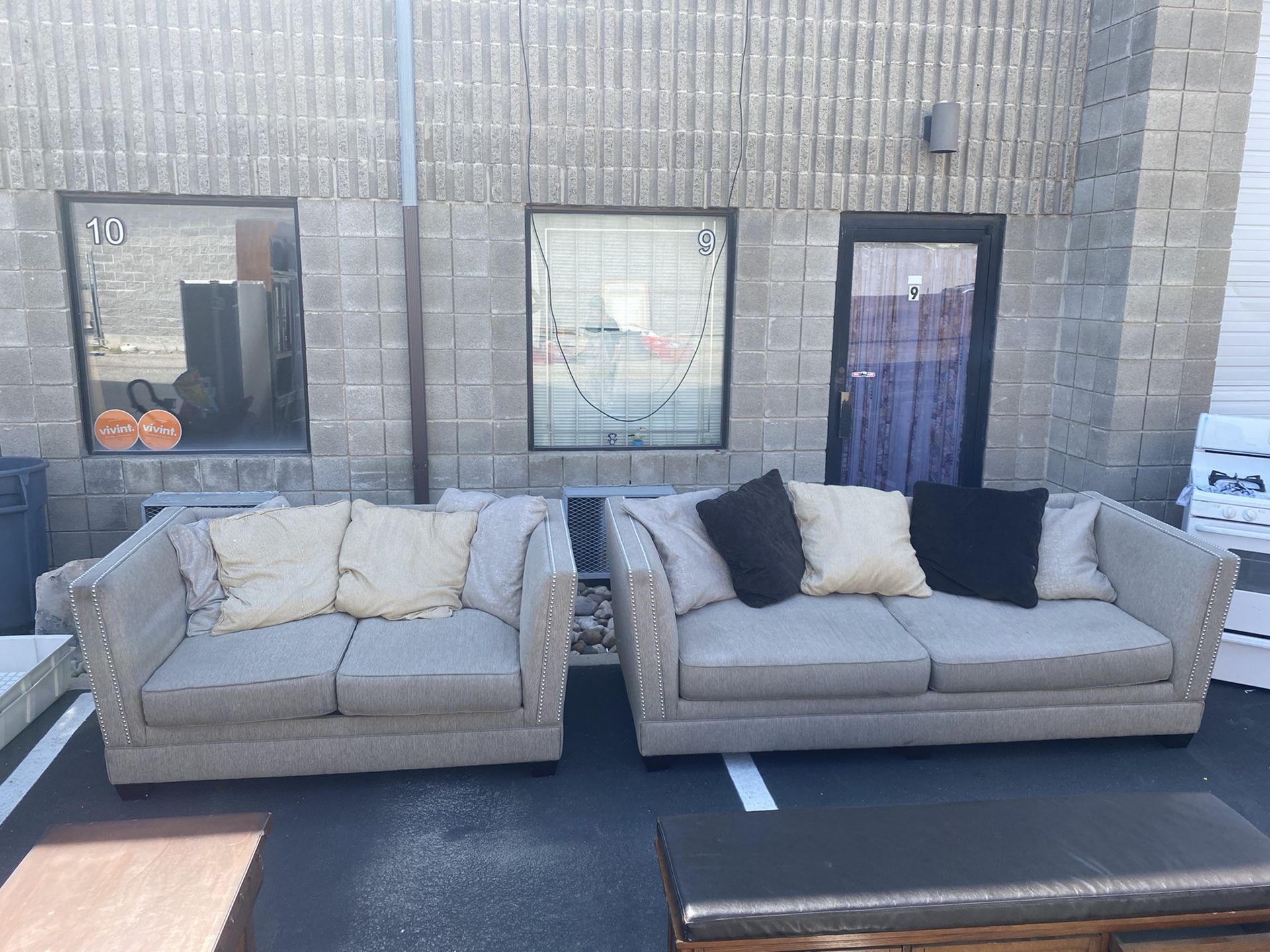 Ashley Furniture Sofa & Love Seat Set