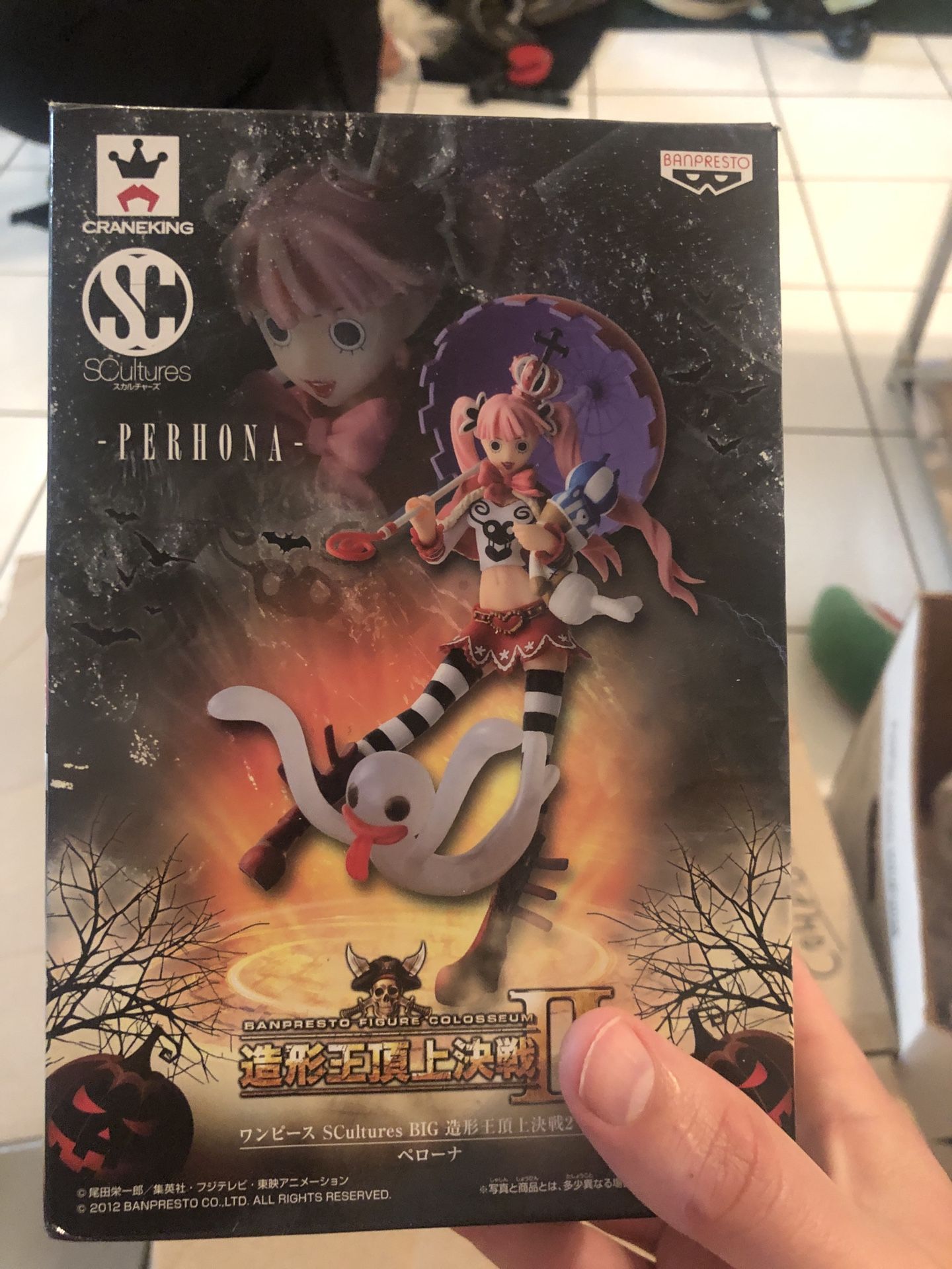 One Piece anime figures viewing