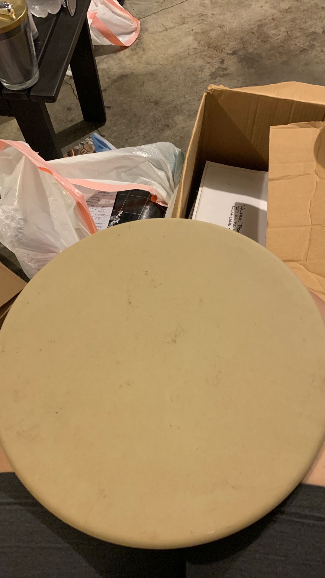 Pampered Chef Round Stone - Used