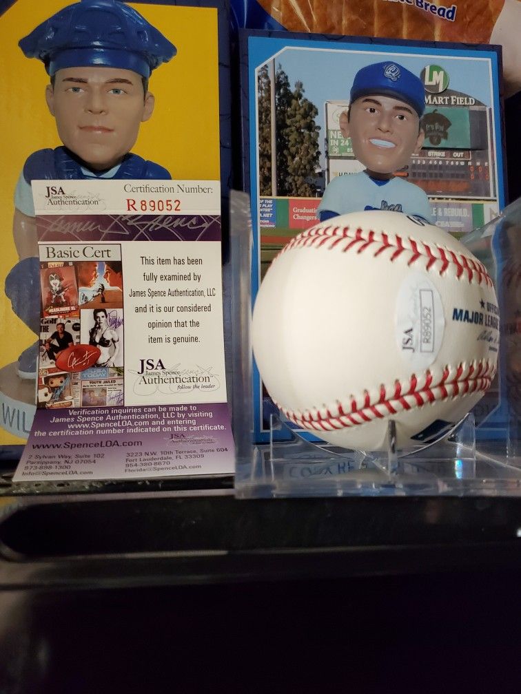 TOMMY LASORDA AUTOGRAPH BASEBALL JSA CERTIFICATION IN BLACK INK PICK UP ONLY PRICE IS FIRM