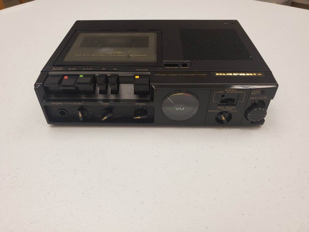 Marantz PMD201 Portable Cassette Recorder