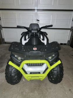Kids Electric 4-Wheeler ATV Quad with MP3 and LED Lights Thumbnail