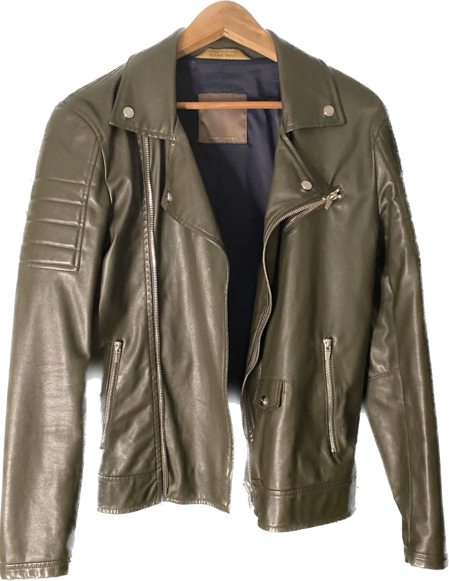 Zara Men’s Leather Jacket Small