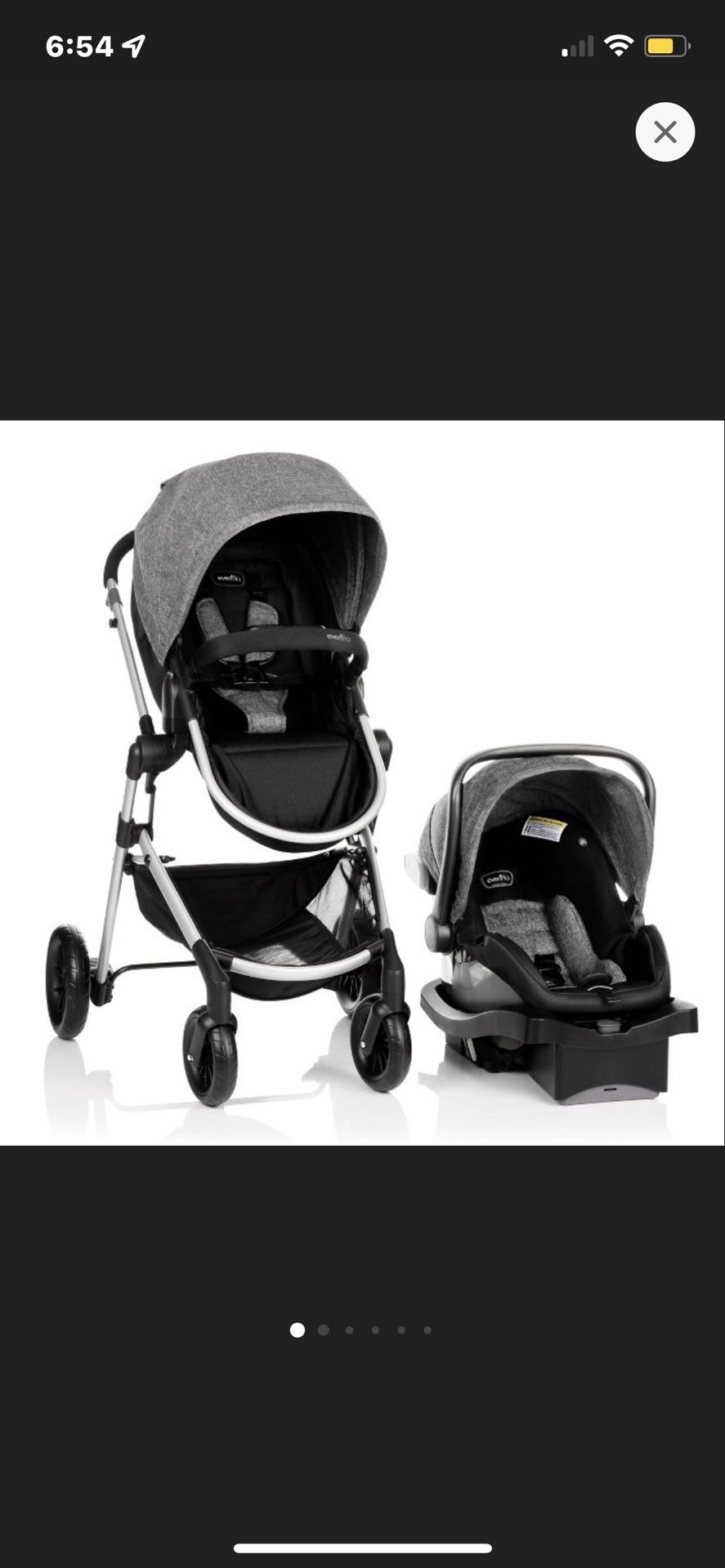 Evenflo Infant Car Seat And Stroller