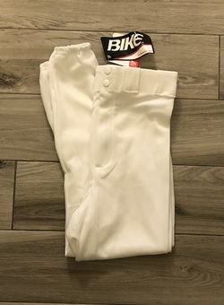 Bike Athletic Style 4108 White Adult Baseball Pants w/Belt Loops Size Small NEW Thumbnail