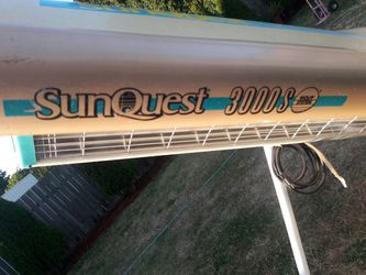 sunquest tanning bed canopy