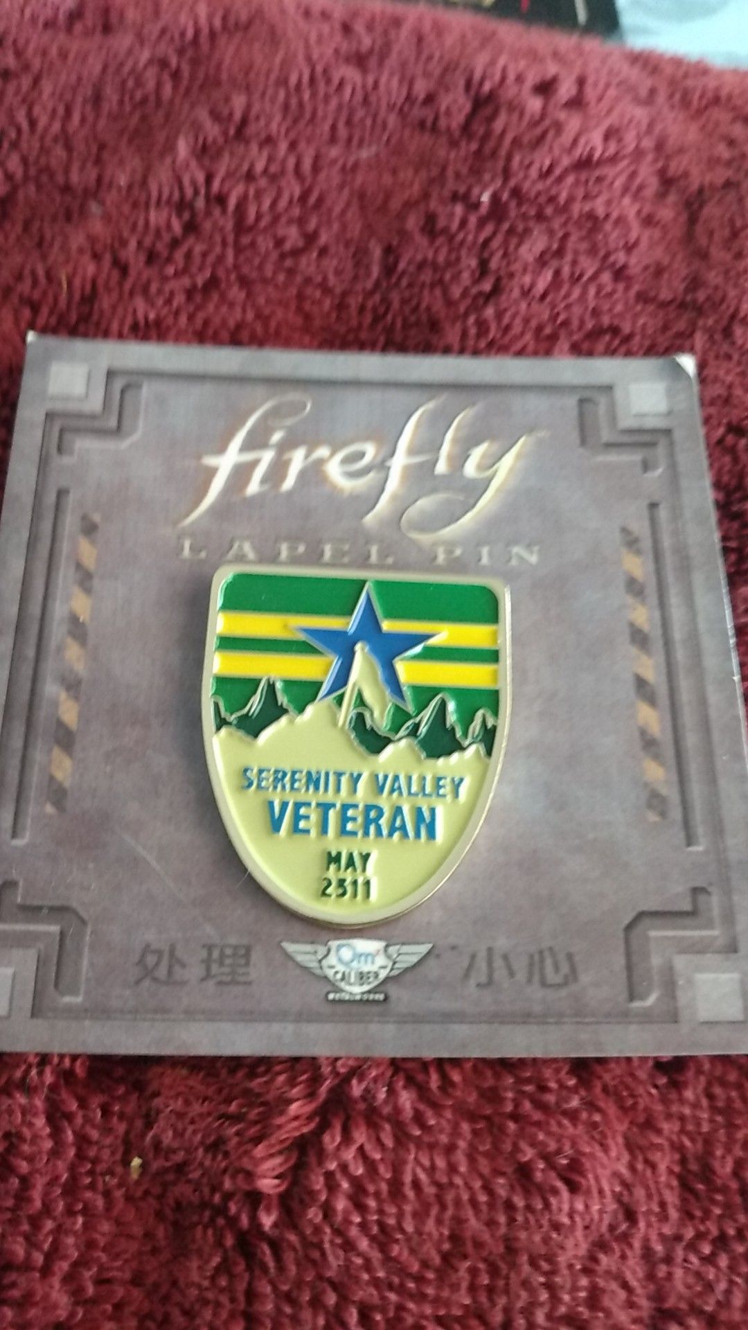 Firefly pin