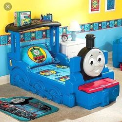 Thomas The Train Bed Frame Mattress, Thomas The Train Bed Frame