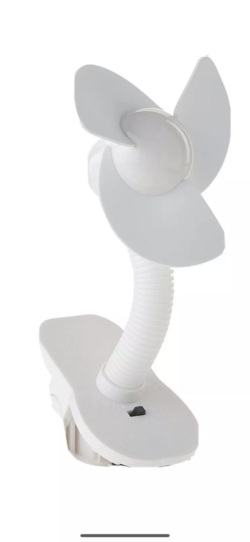 Dream Baby Stroller Buddy Clip-On Fan (White)