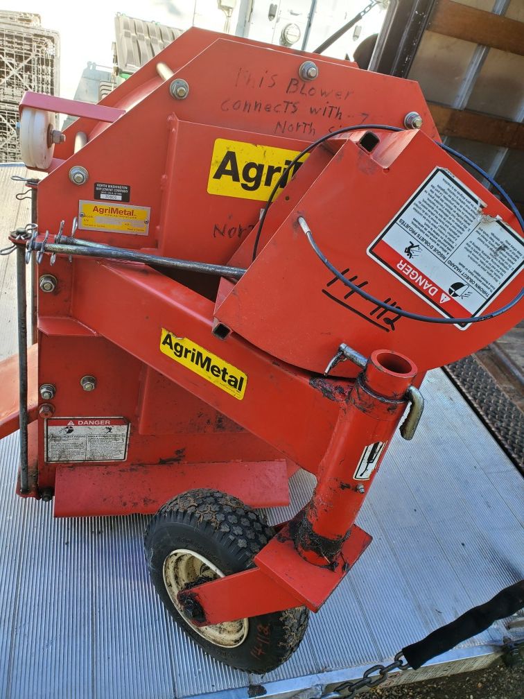 AgriMetal BW240 Front Mount Leaf Blower John Deere 1400 JD1400 for Sale
