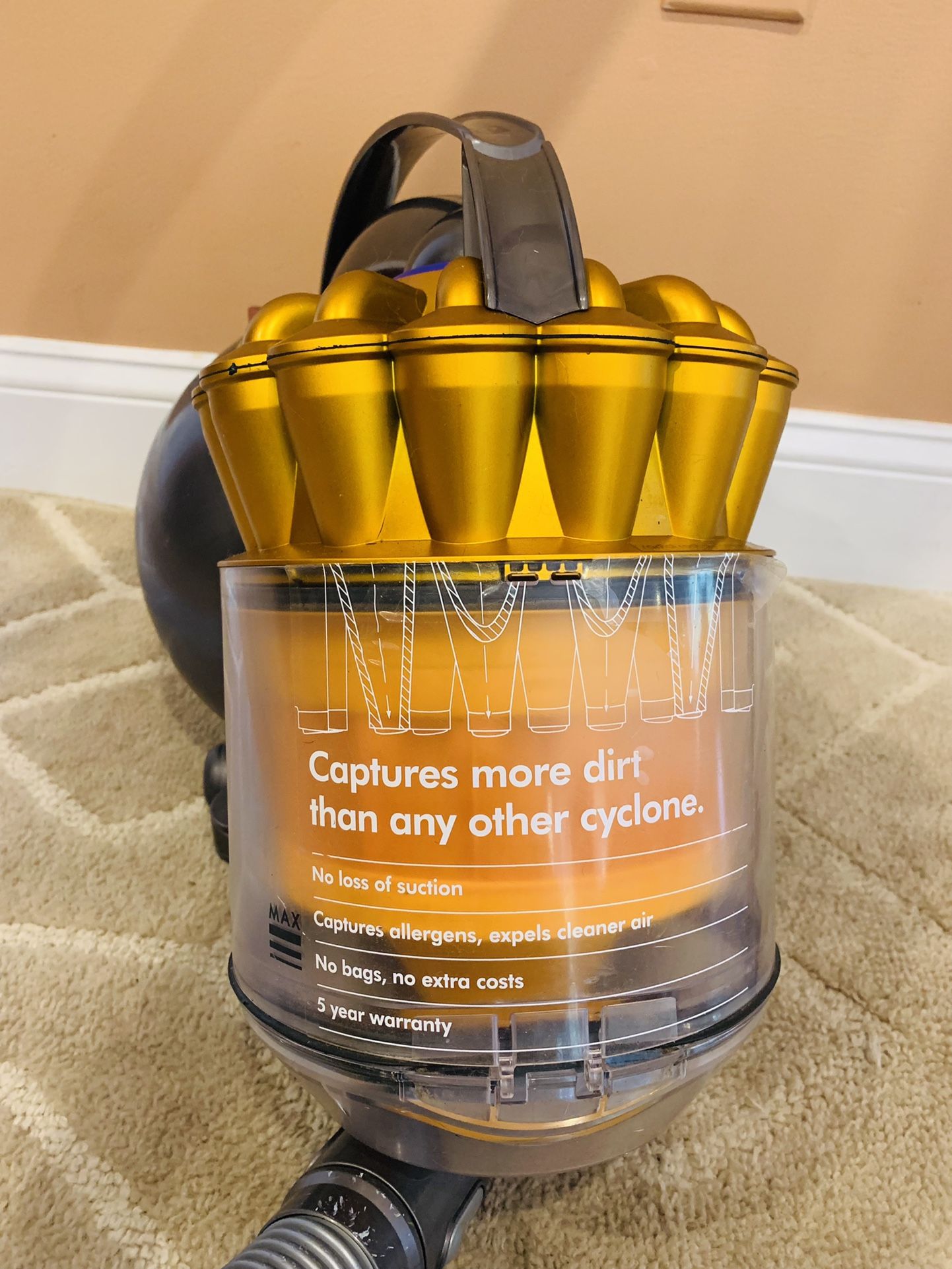 Dyson DC 39 bare floor canister vacuum cleaner