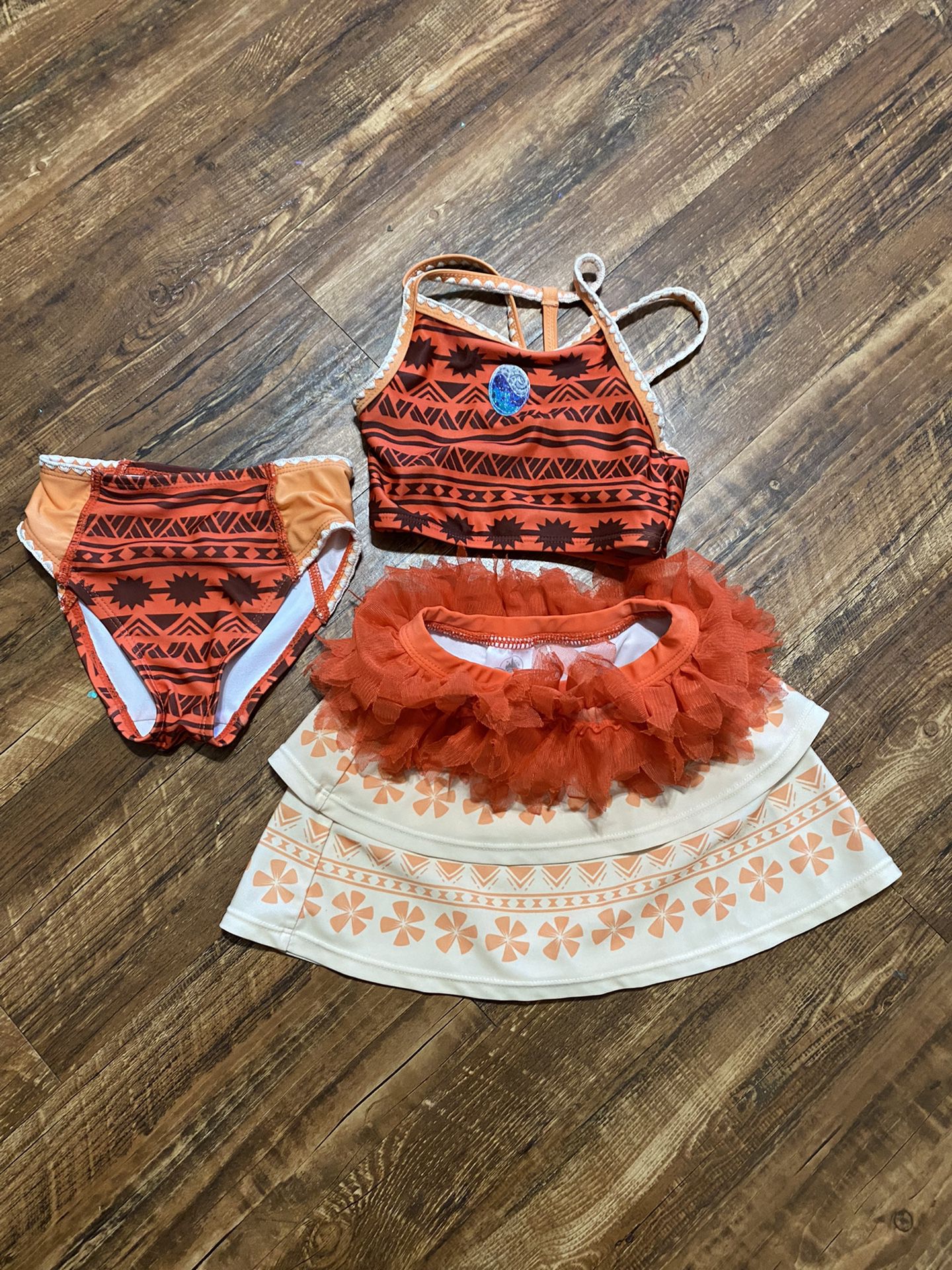 Disney Store Moana Size 3 Like New excellent Condition 